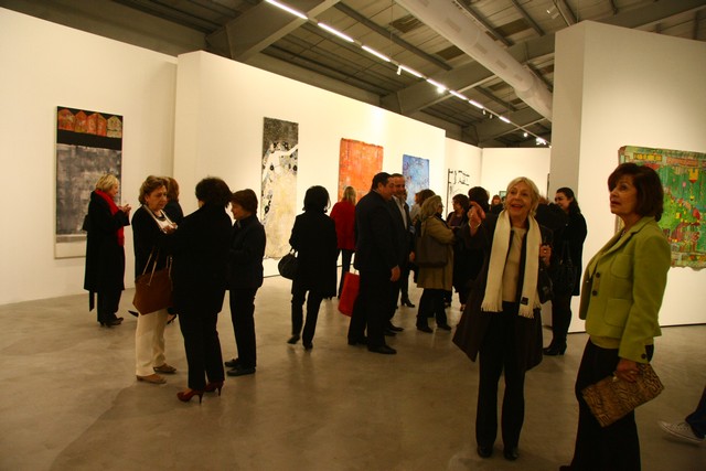 Opening Exhibition of HUGUETTE CALAND